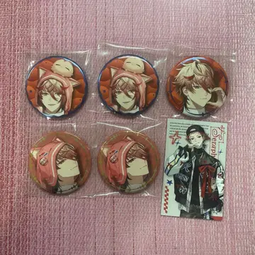 세라프 대즐 정원 캔 배지 세트