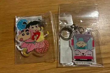 짱구는 못말려(크레용 신짱) 아크릴 키링 마사오 군, 짱구 & 진구 세트