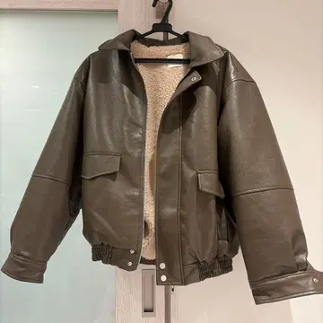 Felim LEATHER BOA JACKET