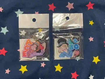 원피스 에이스 사보 아크릴 키링 점프샵