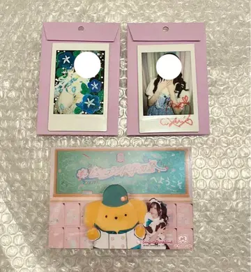 앳홈카페 아유 프리미엄 메이드 원화 솔로 폴라로이드 브로마이드