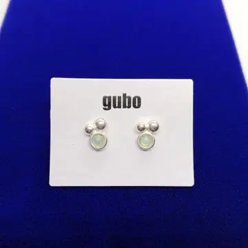 [ 독일제 GUBO 핸드메이드 유리 귀걸이 ]