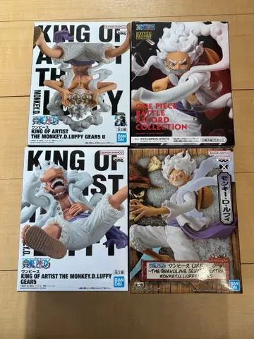 KING OF ARTIST 원피스 루피 니카 등 4점 세트
