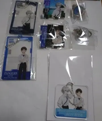 마을 전체 에반게리온 이카리 신지 나기사 카오루 아크릴 키링