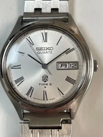 SEIKO TYPE II 쿼츠 손목시계