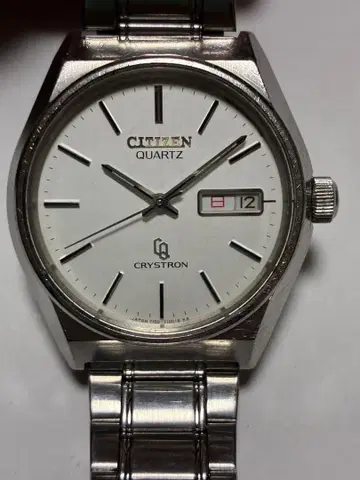 시티즌 크리스트론 빈티지 남성용 손목시계