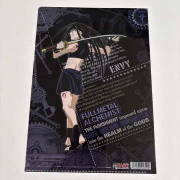 [ 익명 배송 ] 강철의 연금술사 하가렌 엔비 클리어 파일