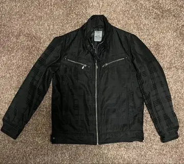 Louis Charleton 블랙 체크 자켓