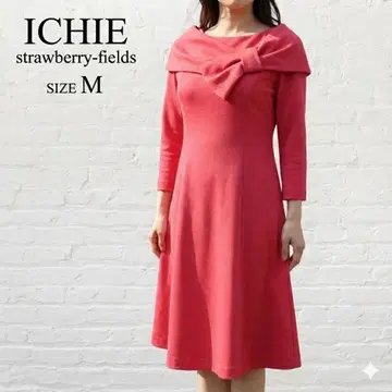 이치 스트로베리 필드 빅 리본 원피스 드레스 M 사이즈