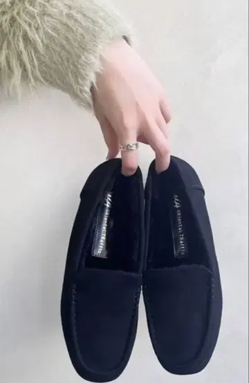 ORiental TRaffic 폭신폭신 모카신 / 무스탕 신발 38