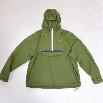 LOGOS 로고스 아노락 후드티 카키 아웃도어 후드 자켓