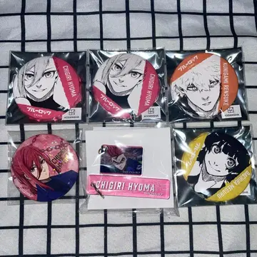 블루 록 이세탄 원작 캔뱃지 치기리 효마, 쿤가미 렌스케, 바치라 메구루