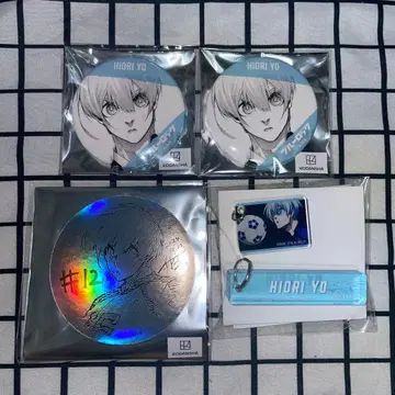 블루 록 이세탄 캔뱃지 스티커 효리 요우