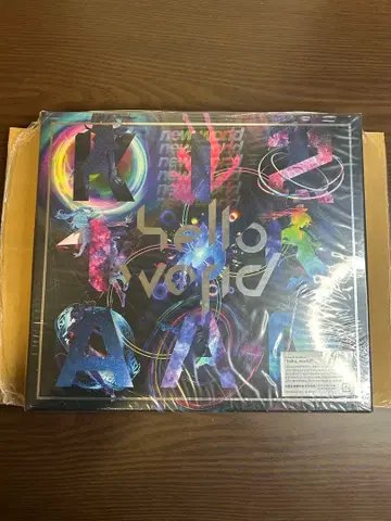 키즈나 아이 1st Album hello, world CD 미개봉 새상품