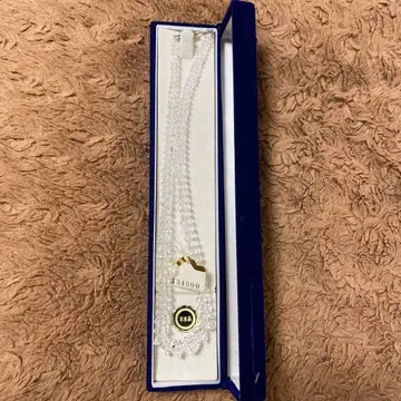 본 수정 목걸이 클리어 케이스 포함