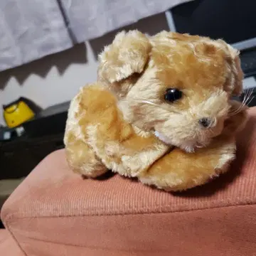 빈티지 DAKIN 브라운 소형 봉제 인형 사자인가?