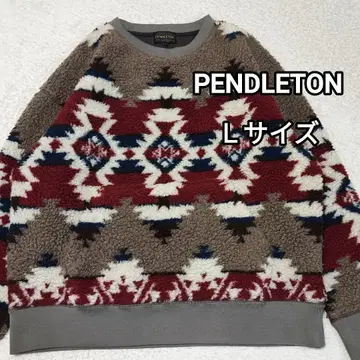 PENDLETON 펜들턴 맨투맨 보아 오르테가 무늬 L 사이즈