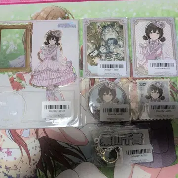 아이돌마스터 샤이니 컬러즈 FAM 복권 쿠와야마 치유키 세트