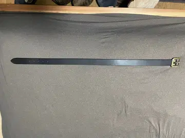 오일 가죽 벨트 35mm 폭 34인치