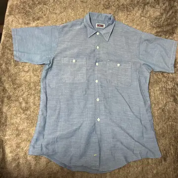 80s BIG MAC 샴브레이 셔츠