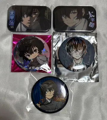 문호 스트레이독스 문스토 다자이 오사무 캔뱃지