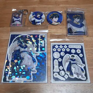 이토시 린 별자리 ver. 금박 캔뱃지 등 6세트 블루 록