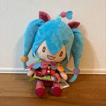 후와푸치 하츠네 미쿠 봉제 인형 컬러풀 스테이지