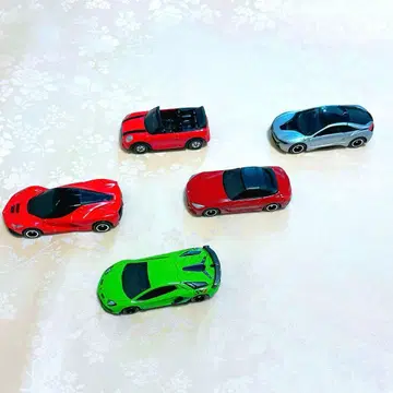 토미카 5대 세트 외제차 BMW 람보르기니 페라리 MINI 쿠퍼