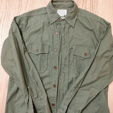 s/double 남성용 카키 셔츠