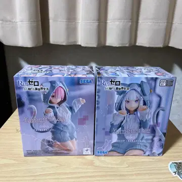 에밀리아 라무 모후모후 팩 Yumemirize 피규어