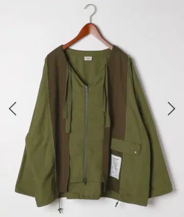 니코앤드 온라인샵 한정판 밀리터리 자켓 카키