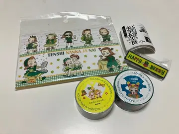 야자와 아이전 묶음 판매 메모지 마스킹 테이프 핀 배지