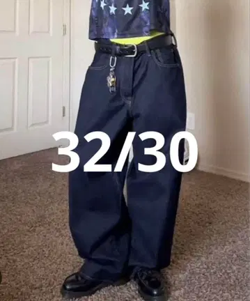 GAP 슈퍼 배기 데님 32/30