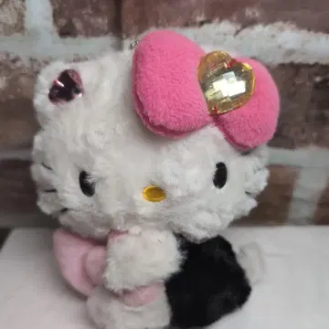 산리오 모후모후 헬로키티 봉제 인형 키링 마스코트