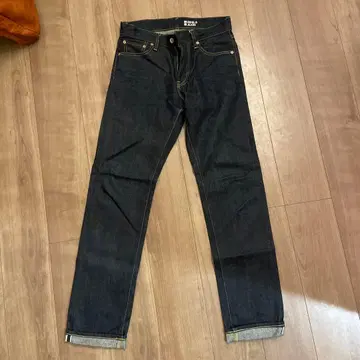 유니클로 셀비지 데님