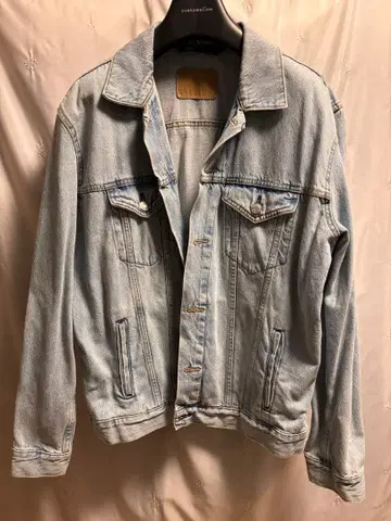 ZARA 라이트 블루 데님 자켓 EUR XL