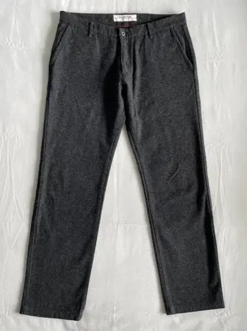 FOB FACTORY 코튼 울 팬츠 트라우저 F0411 LL