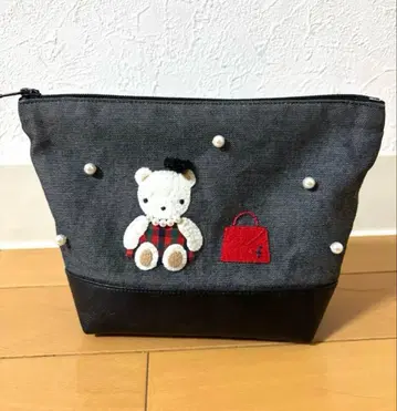 파밀리아 4개 매장 한정판 파우치 데님 시리즈