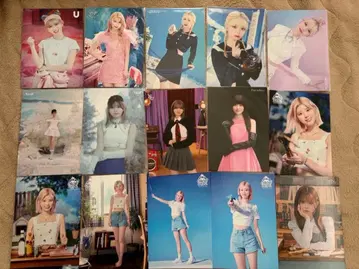 NiziU 리쿠 15장 세트 A4 사이즈