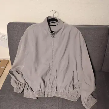 ZARA 그레이 점퍼 XL