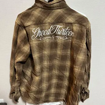 그리드13 플란넬 셔츠