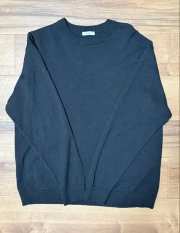 ATON 에이톤 24AW 울 와시 크루넥 스웨터