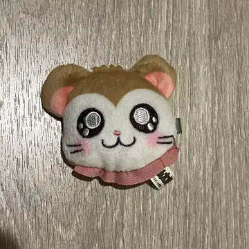 꼬마햄찌 햄찌즈 봉제인형 헤어클립 2 머플러쨩
