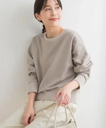 어반 리서치 도어스 컴팩트 라메 맨투맨 URBAN RESEARCH