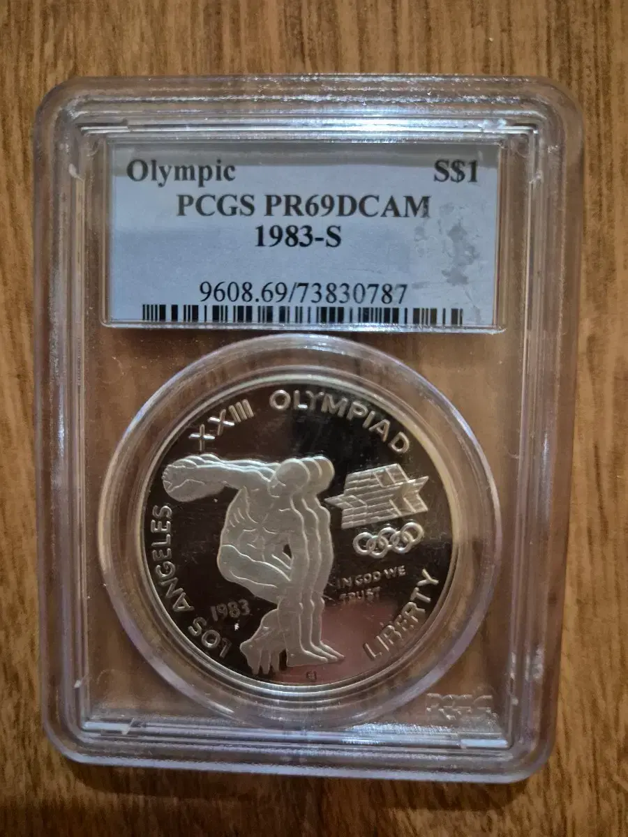 1983년 LA 올림픽 기념 은화 PCGS PR69DCAM | 브랜드 중고거래 플랫폼, 번개장터
