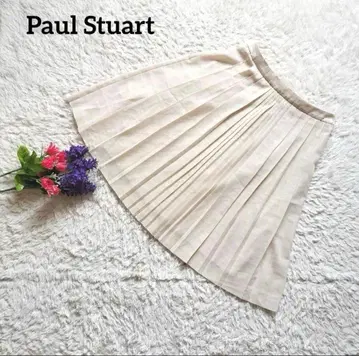 폴 스튜어트 [산요상회] [플리츠] [3L] 화이트 스커트
