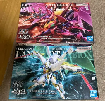 HG 홍련 성천팔극식 랜슬롯 알비온 2세트 코드기어스