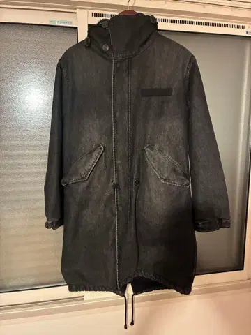 URBAN RESEARCH 데님 모즈 코트 다크