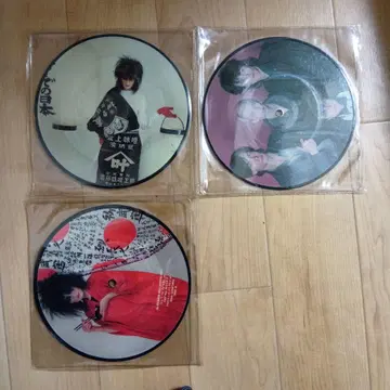 Siouxsie Sioux 인터뷰 픽처 레코드 3장 세트