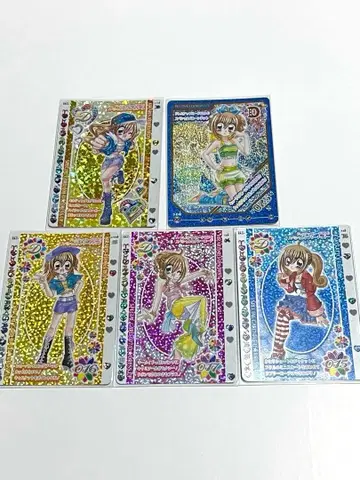 키라링 레볼루션 플라티나 카드 5장 세트